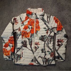 Columbia Floral Quilted Omni Heat Jacket M